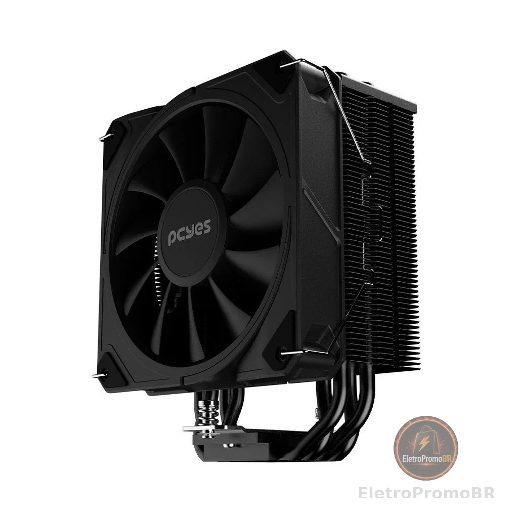 Cooler Para Processador Pcyes Frost Pulse Black Vulcan - Td