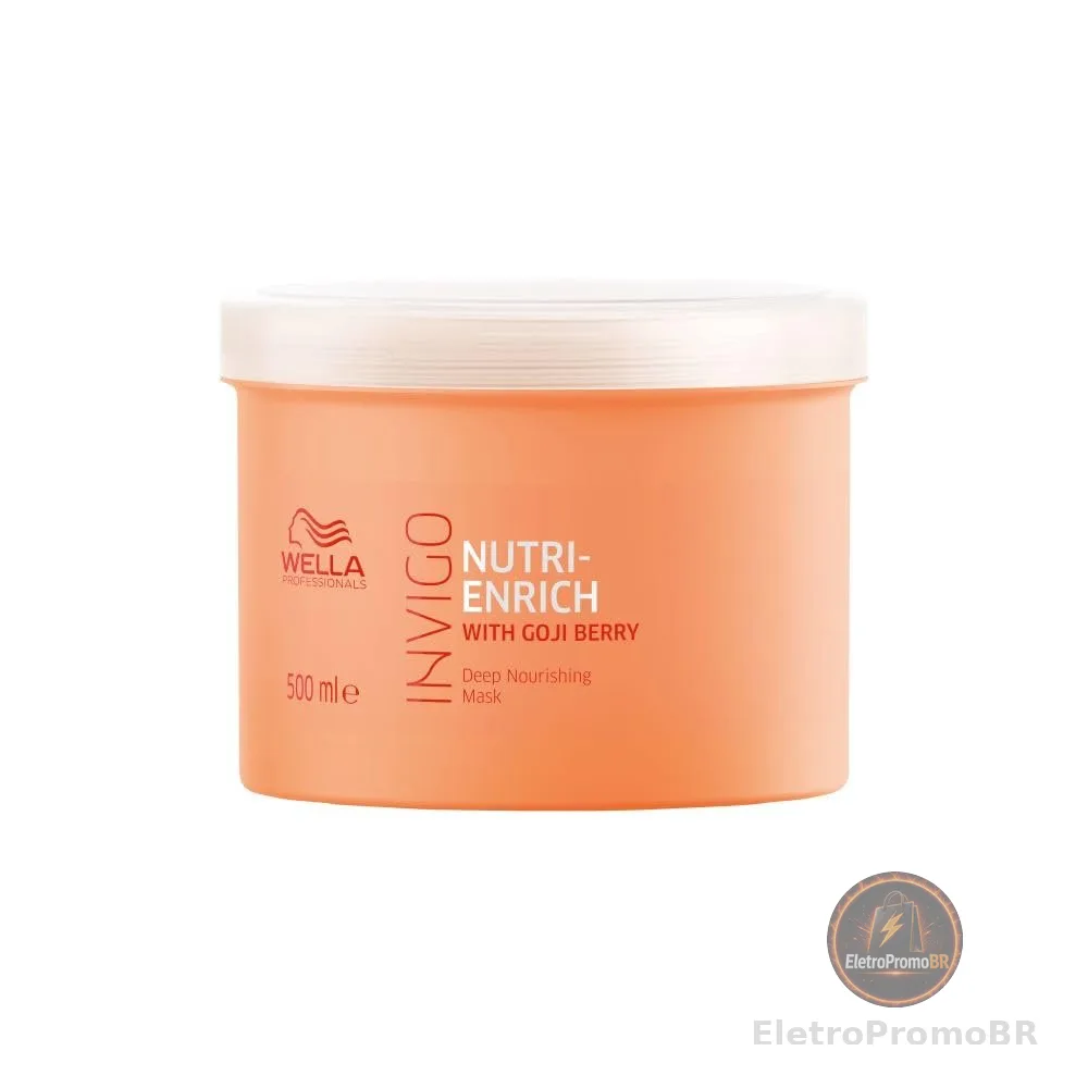 Wella Invigo Nutri-Enrich Máscara Capilar Nutrição Profunda 500ml