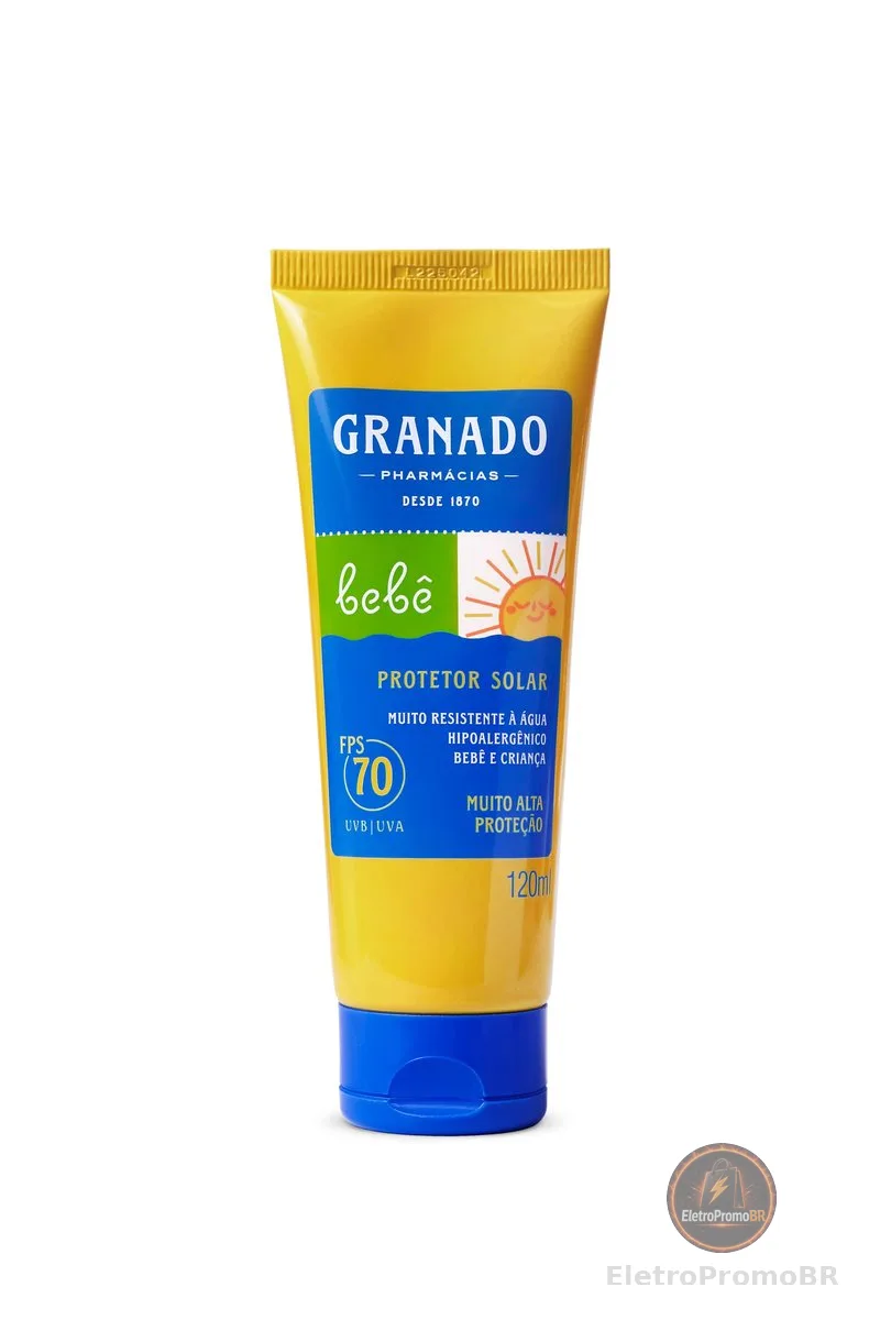 Granado Protetor Solar Bebê, FPS70, 120ml