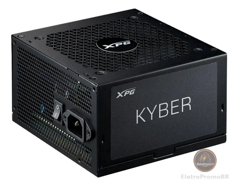 Fonte XPG Kyber 850W 80 Plus Gold com Cabo KYBER850G-BKCBR Preto