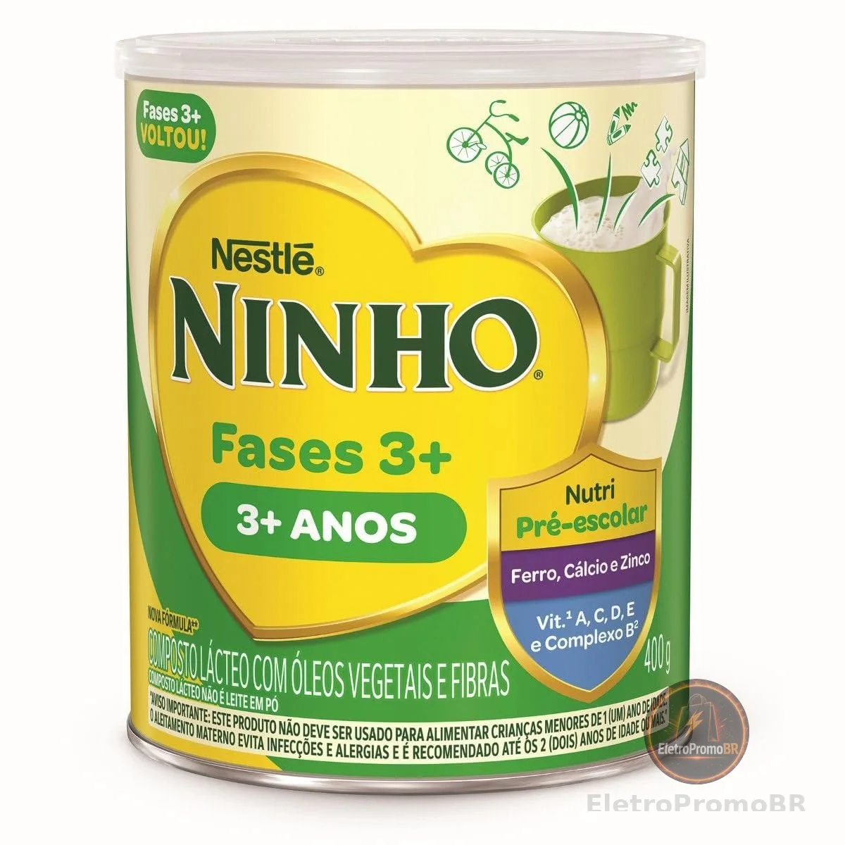 Ninho Fases 3+ (400g), Único