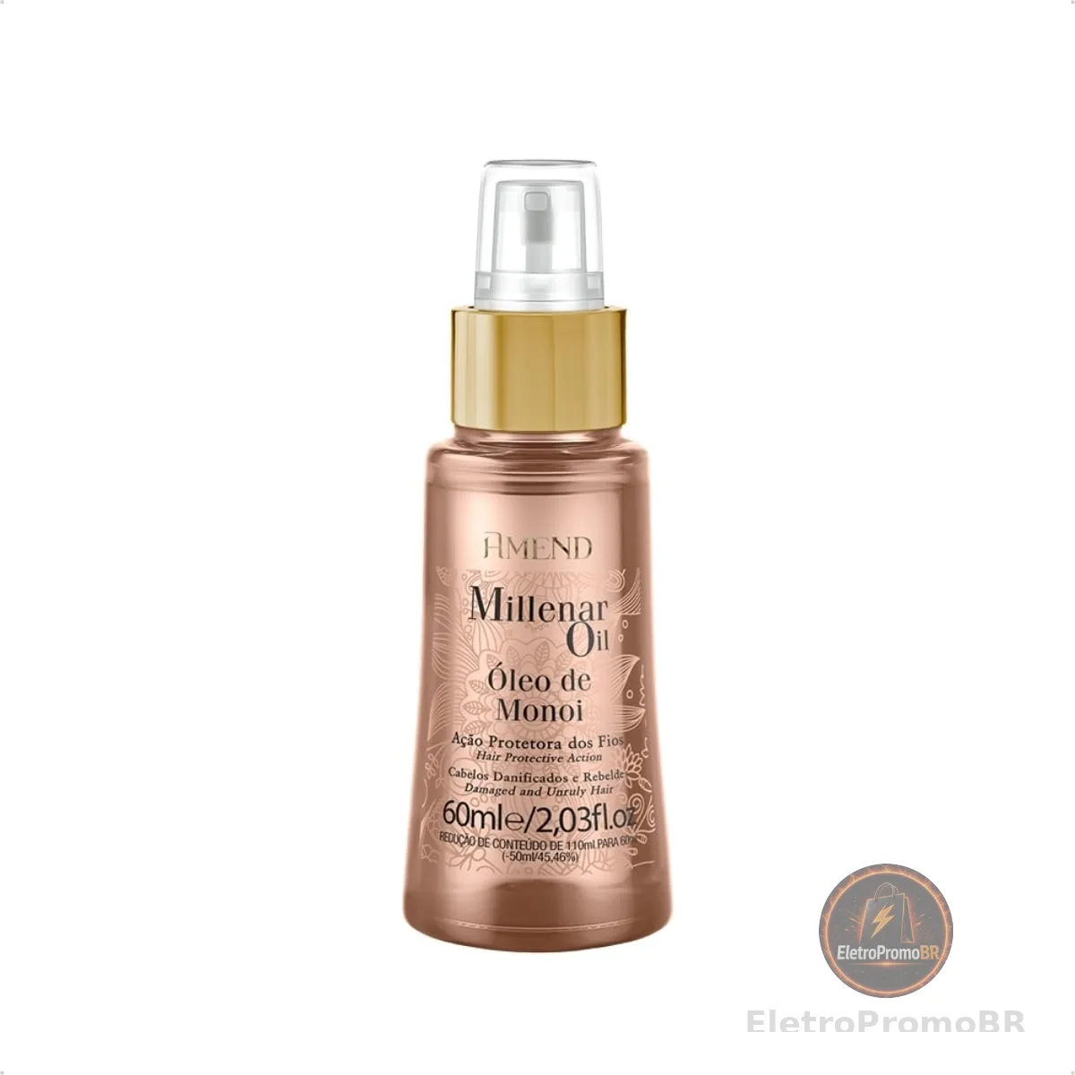 Óleo de Tratamento Protetor com Óleo de Monoi 60ml | Amend Millenar Oil