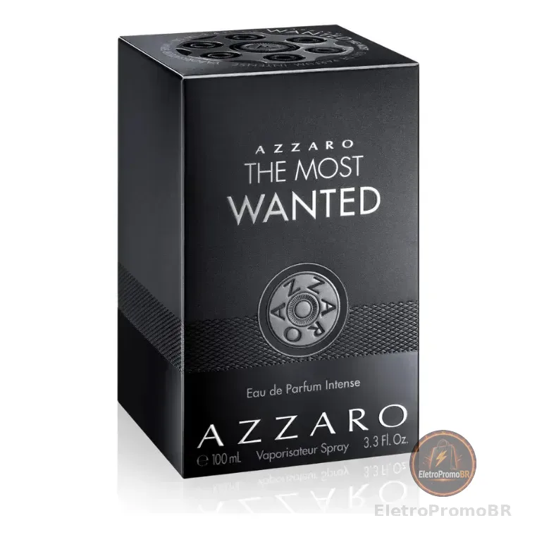 Perfume Masculino Eau De Parfum Azzaro The Most Wanted Intense 100 Ml