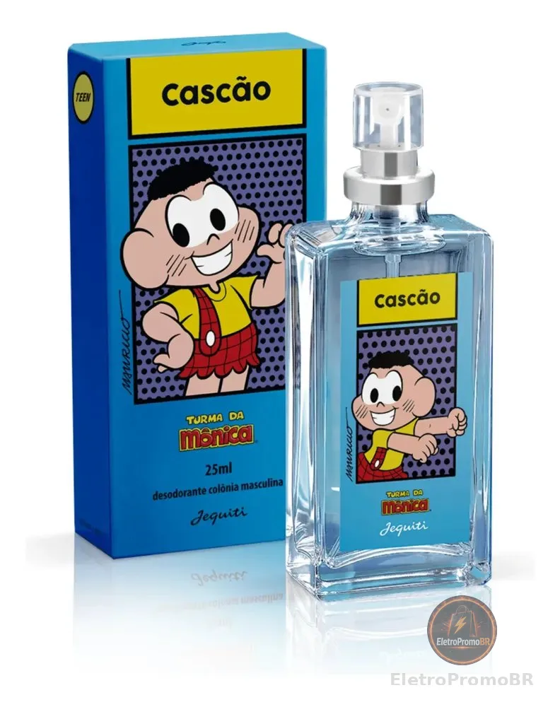Perfume Cascão Jequiti 25ml  Marcante Com Tecnologia