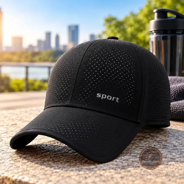 Boné Esportivo Confortável Secagem Rápida Academia Dry Fit