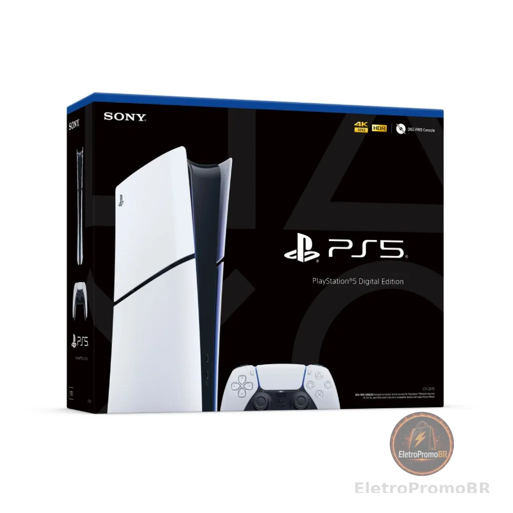 Console PlayStation 5 Slim Edição Digital 825GB - PS5