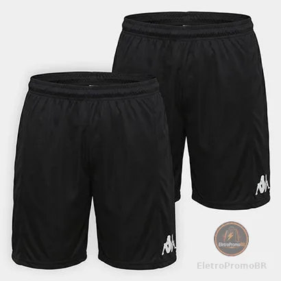 Kit C/ 2 Shorts Kappa Xaron Masculino