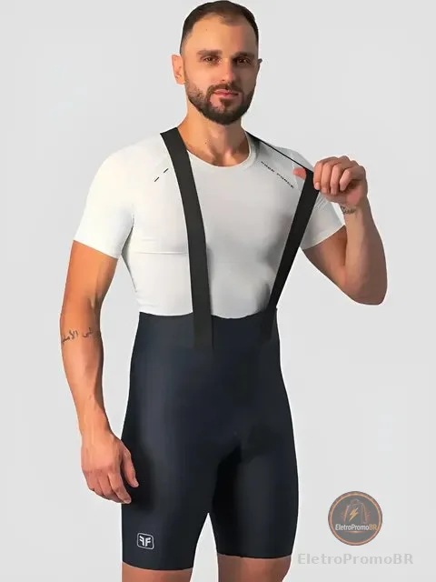 Bretelle Ciclismo Masculino Free Force Classic Invert 3d