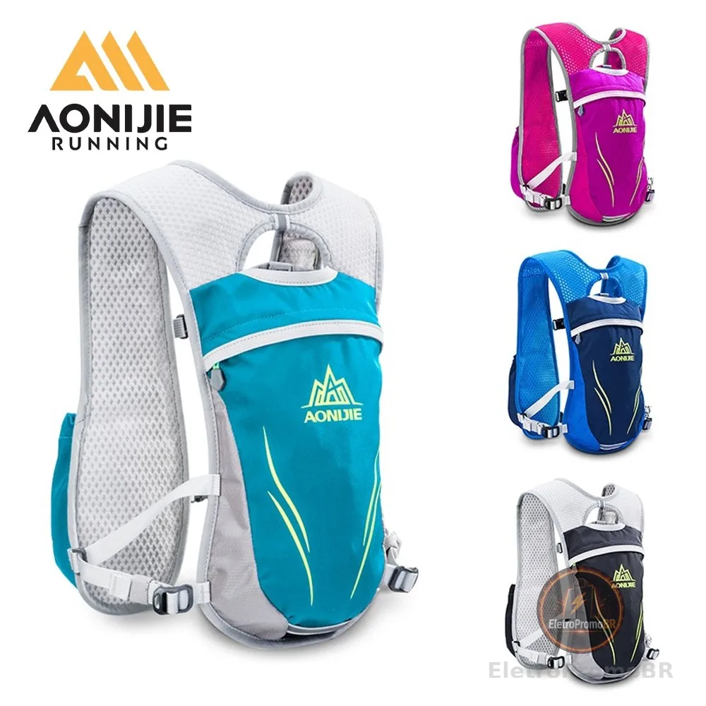 5.5L AONIJIE E885 Mochila Correndo Mochila Hidratação Caminhada Para
