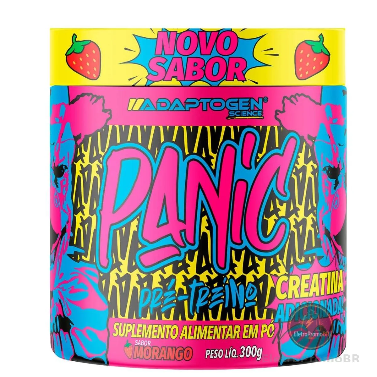 Panic Pré Workout Morango 300g