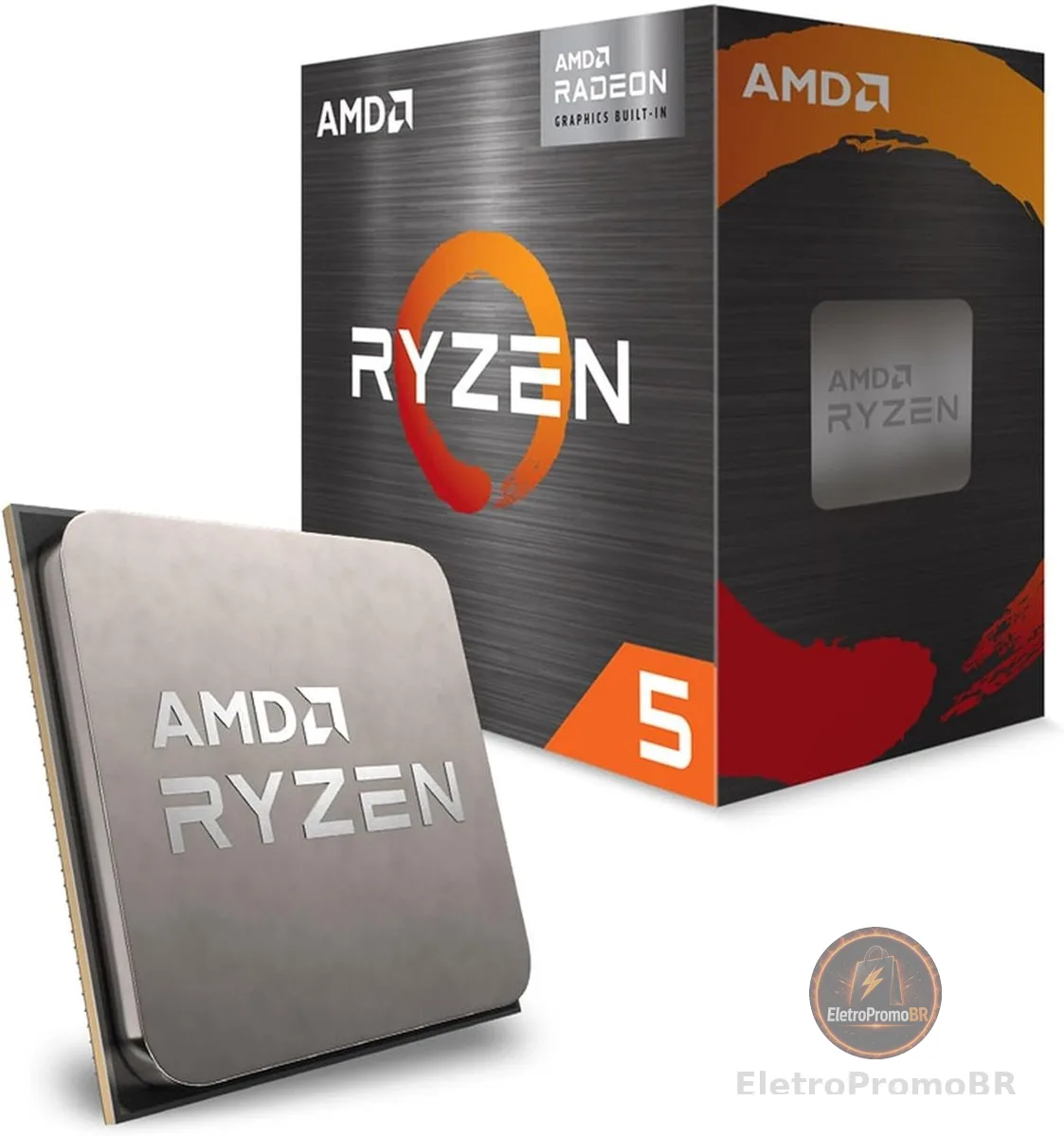 Processador AMD Ryzen 5 5600GT (AM4/6 Cores/12 Threads/4.6GHz/19MB Cache/Wraith Stealth/AMD Radeon)
