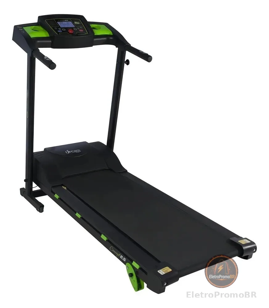Esteira elétrica Dream Fitness Ergométrica Concept 2.5 cor preto