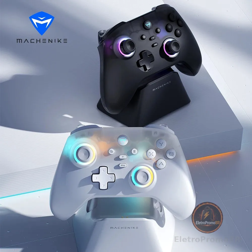 Machenike G3 V2 PC Gaming Controller Hall Effect Gamepad para Nintendo Switch iPhone Android Celular Windows PC Steam