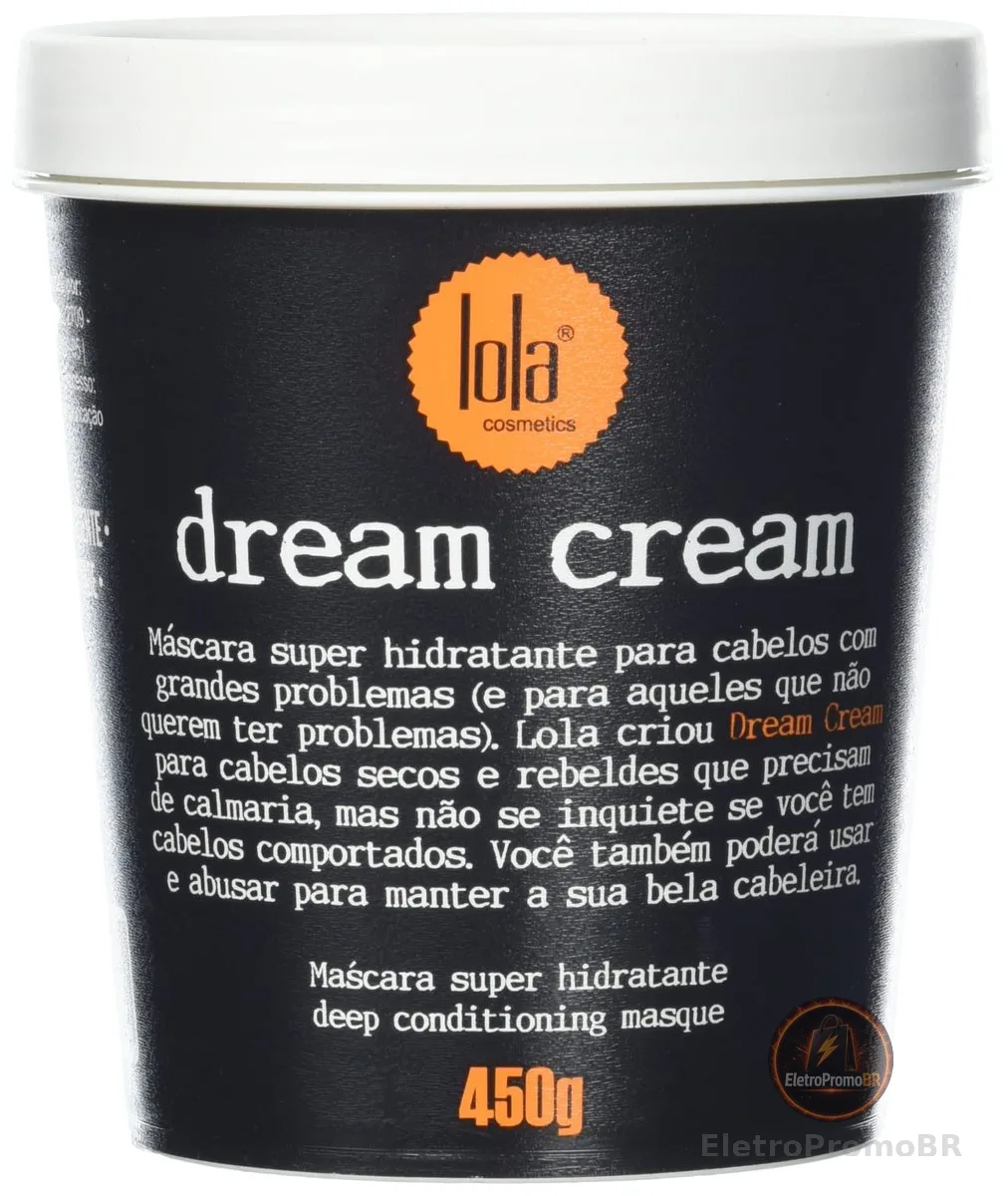 Dream Cream Máscara de Hidratação 450g , Lola Cosmetics