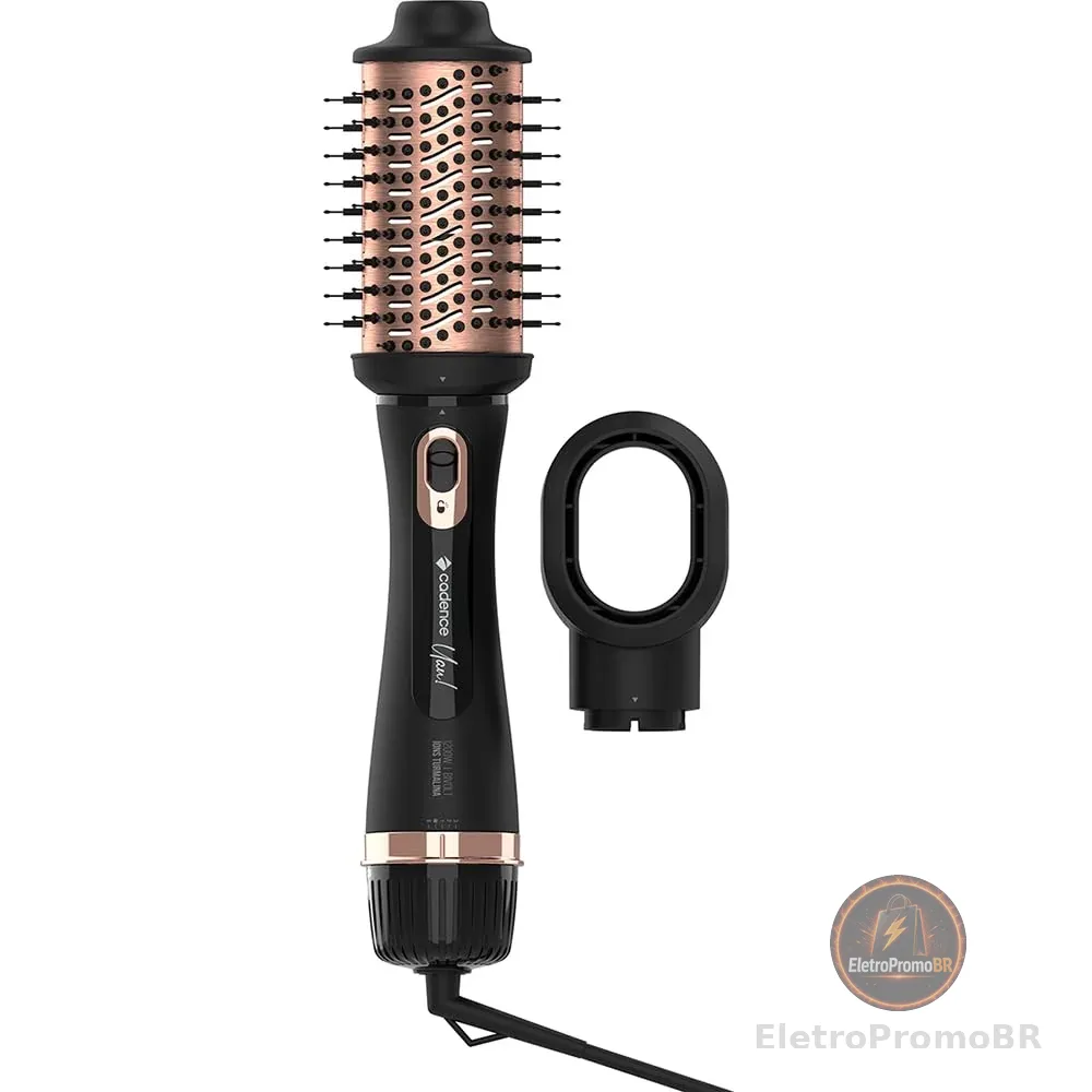 Escova Secadora Cadence Uau 4 em 1 - Bivolt ESC800