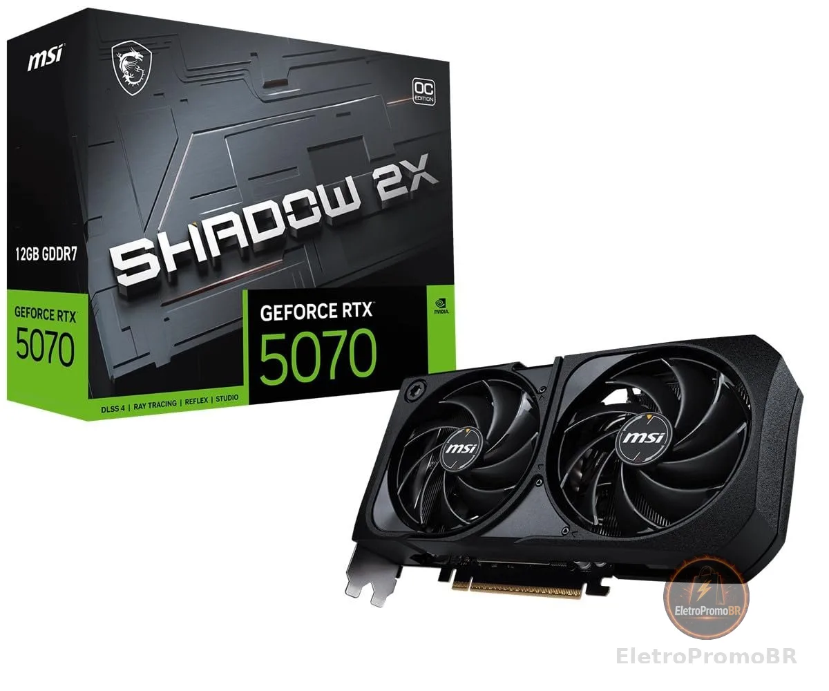 MSI GeForce RTX 5070 12G SHADOW 2X OC