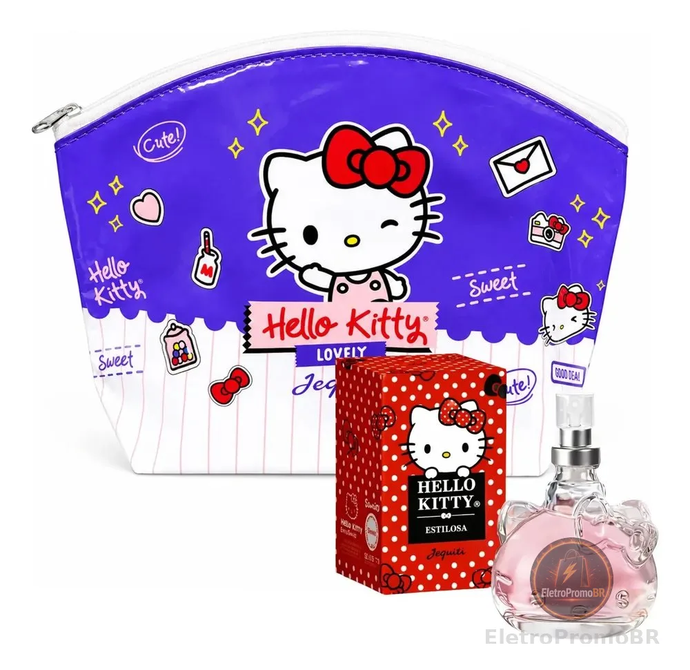Jequiti Perfume Hello Kitty Água De Colônia 25 Ml