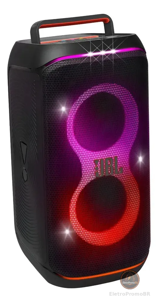 Caixa De Som Jbl Partybox Club 120 Bluetooth 160w Cor Preto