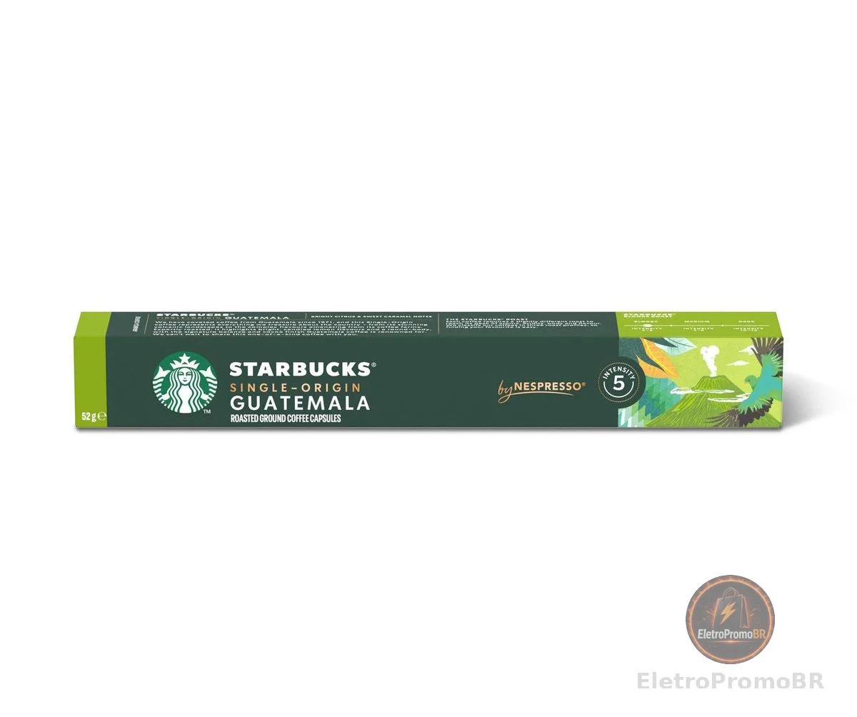 Café em Cápsula Starbucks® Single-Origin Guatemala by Nespresso® - 10 cápsulas