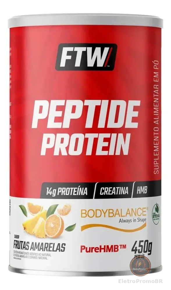 Peptide Protein BodyBalance® em Pó FTW 450g Sabor Frutas Amarelas