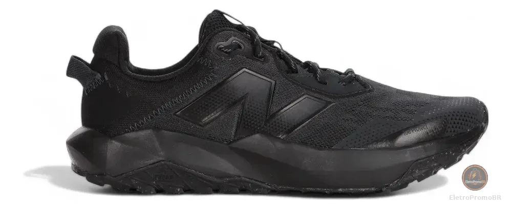 Tênis New Balance Nitrel V6 Masculino Corrida Trilha Preto 42 Br
