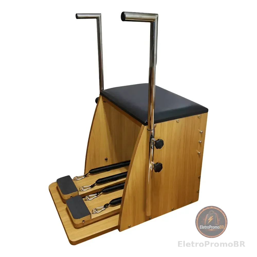 Step Chair Studio Contemporâneo Cadeira De Pilates Fisiofit Madeira