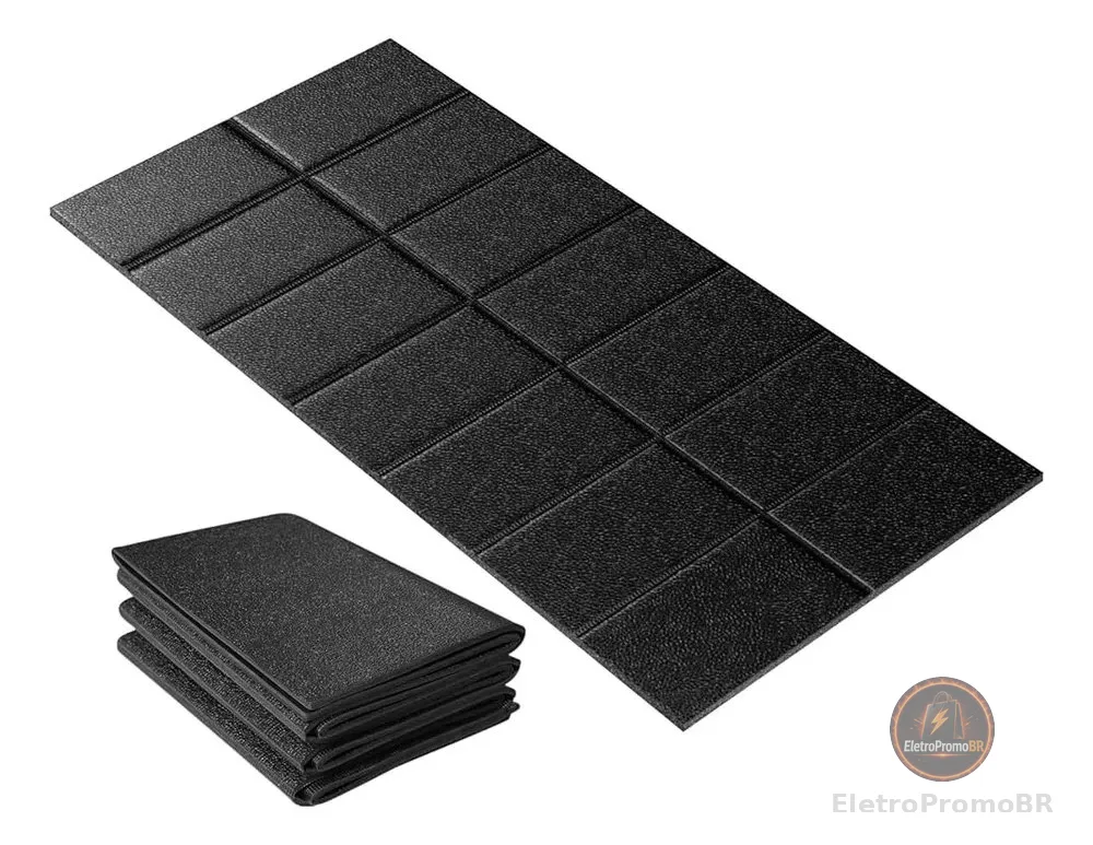 Stepwaver Tapete P/ Esteira Ergométrica Pequena 140x60 Preto 0