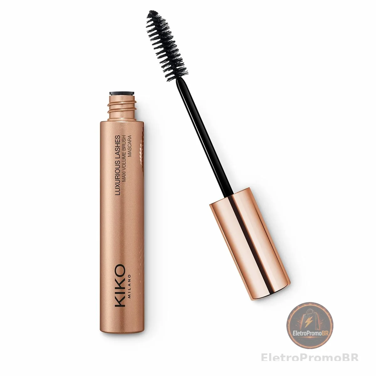 KIKO MILANO, New Luxurious Lashes Maxi Volume Brush Mascara, Rímel, Cor Preta