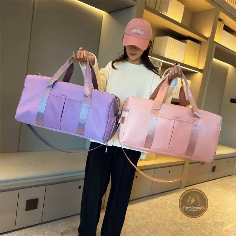 Bolsa feminina fitness Esportiva yoga Bolsa de viagem Impermeável unissex Academia