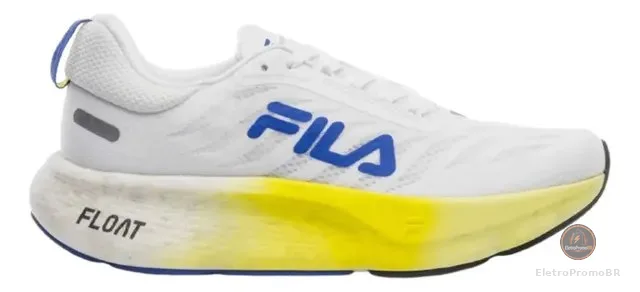 Tênis Fila Float Maxxi 2 - Branco/limao/azul Royal