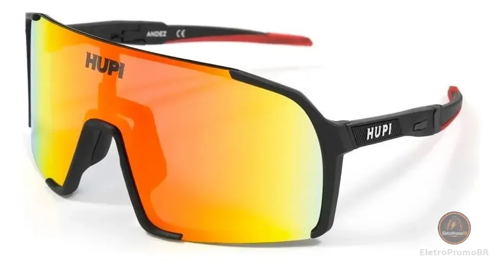 Óculos De Sol Esportivo Hupi Andez Ciclismo Com Proteção Uv