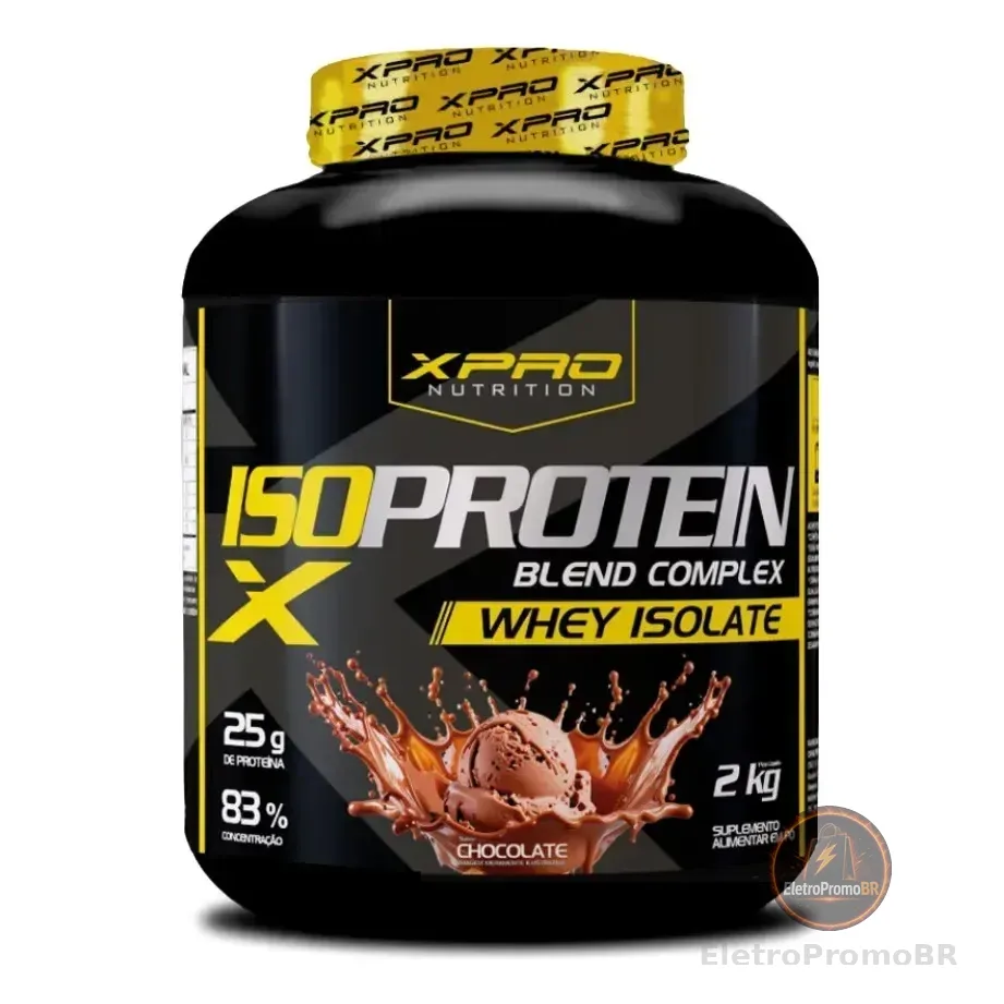 Whey Protein Iso Blend Complex 2kg De Chocolate Zero Açúcar - Xpro Nutrition