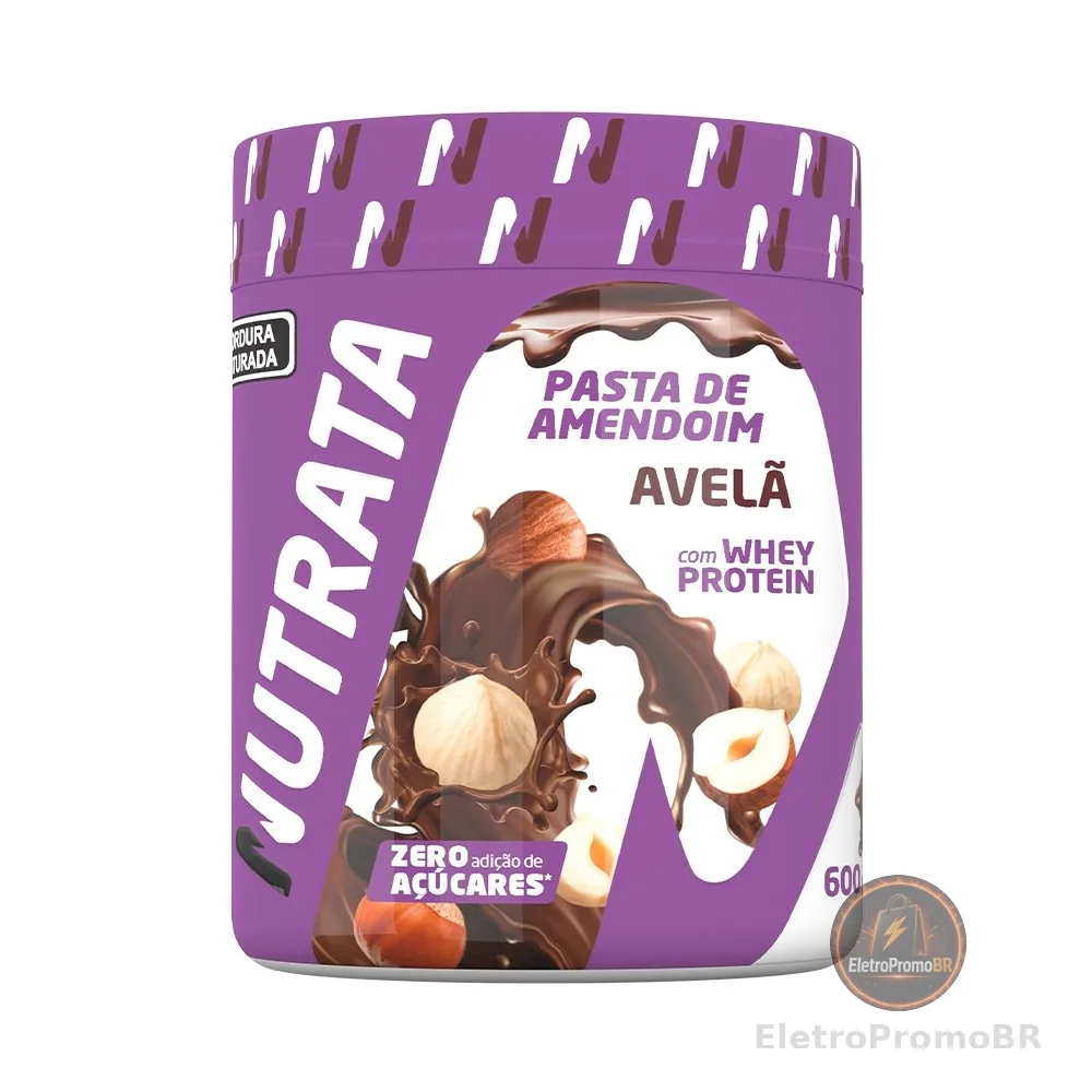 Pasta De Amendoim 600g Nutrata