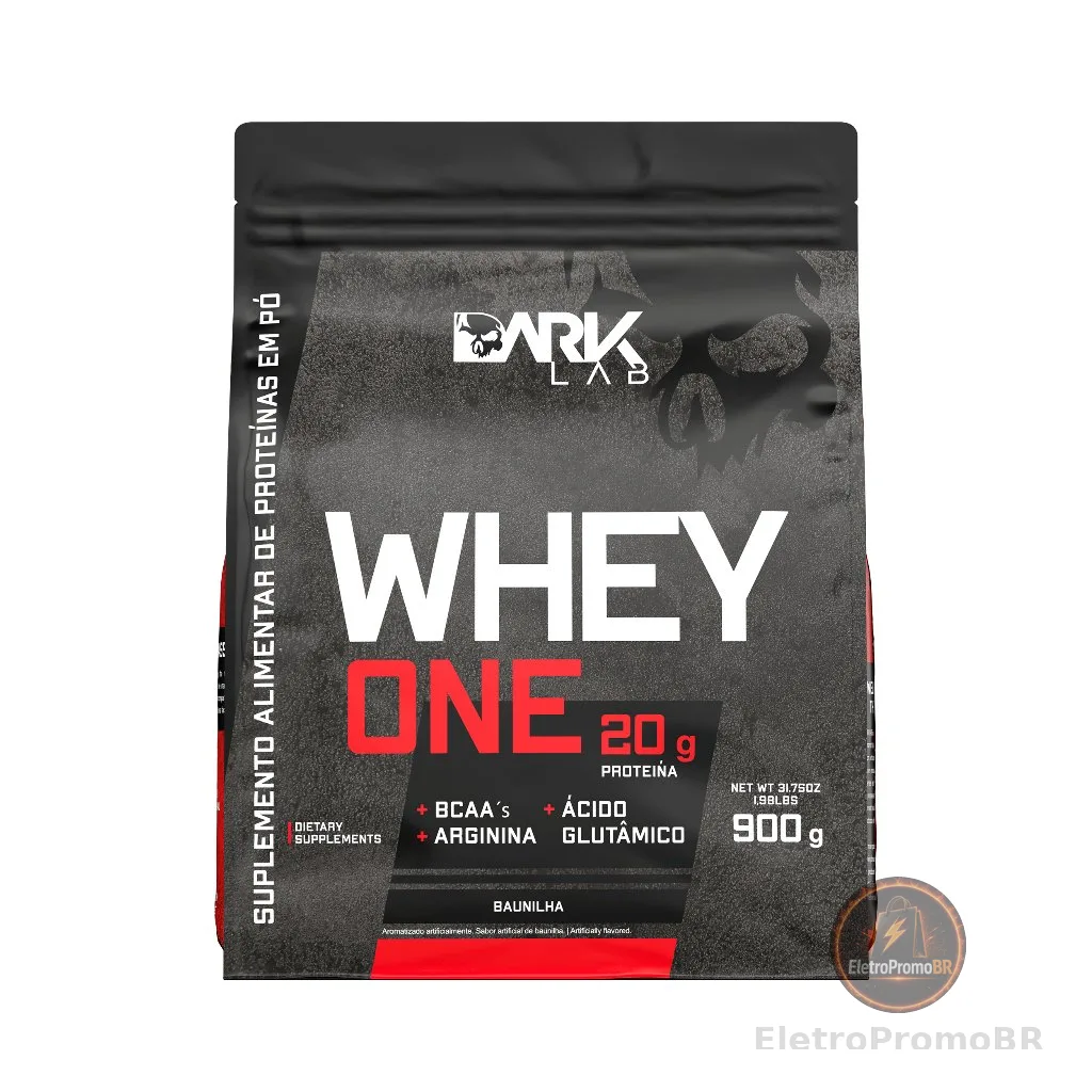 Whey Protein One Refil 900g Dark Lab - Proteina com BCAA, Glutamina, Arginina