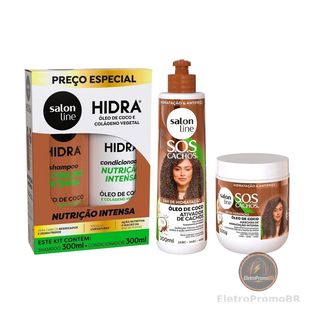Kit Tratamento Profundo Salon Line
