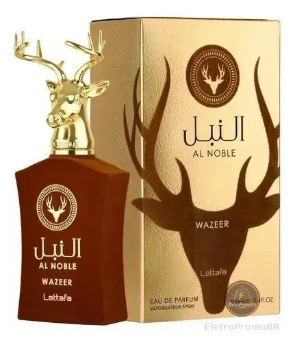 Lattafa AL NOBLE Wazeer Nicho EDP para masculino Original®
