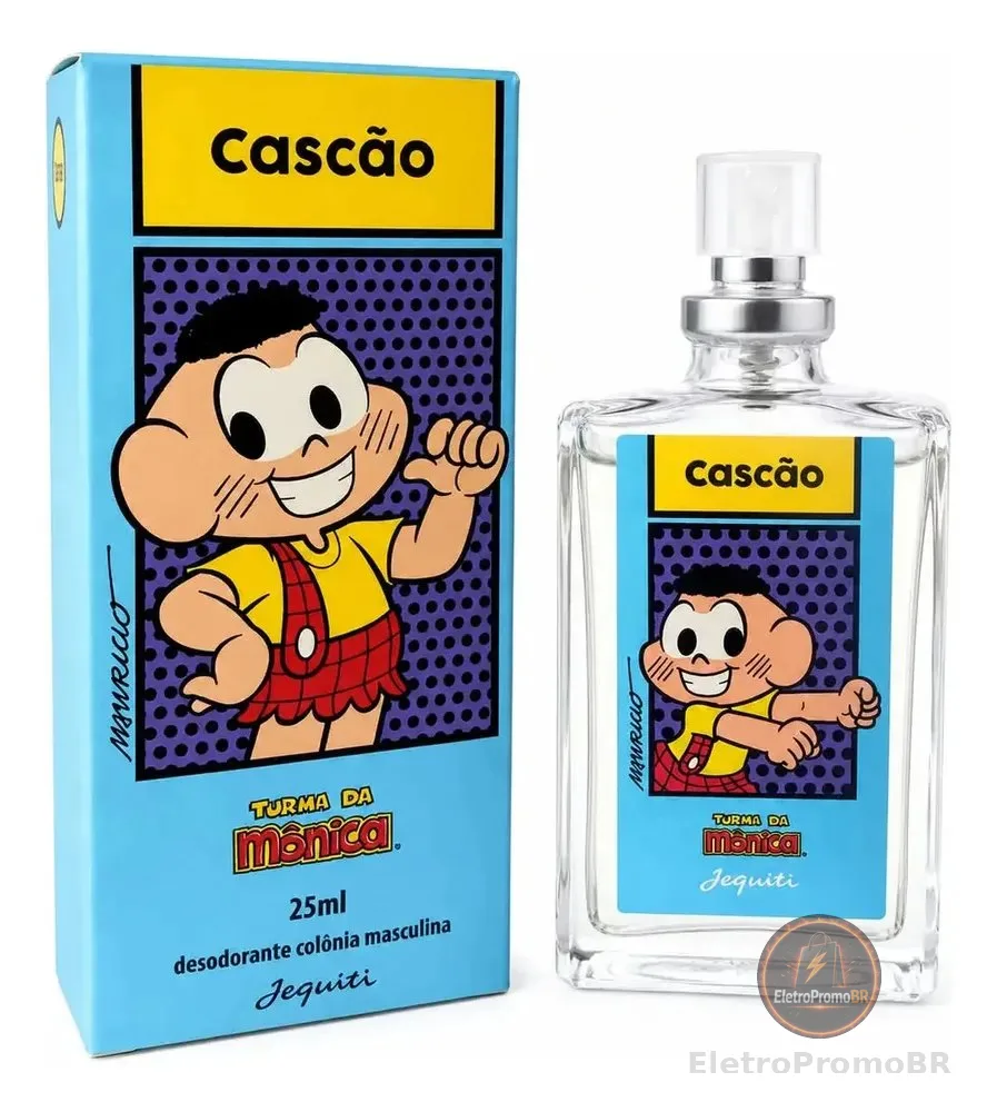 Perfume Cascão Deo Colônia Jequiti, 25 Ml Embalagem Vidro