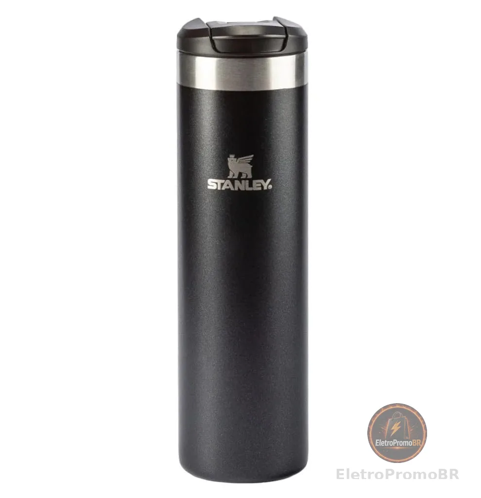Stanley Garrafa Térmica Aerolight Transit Black 591ml