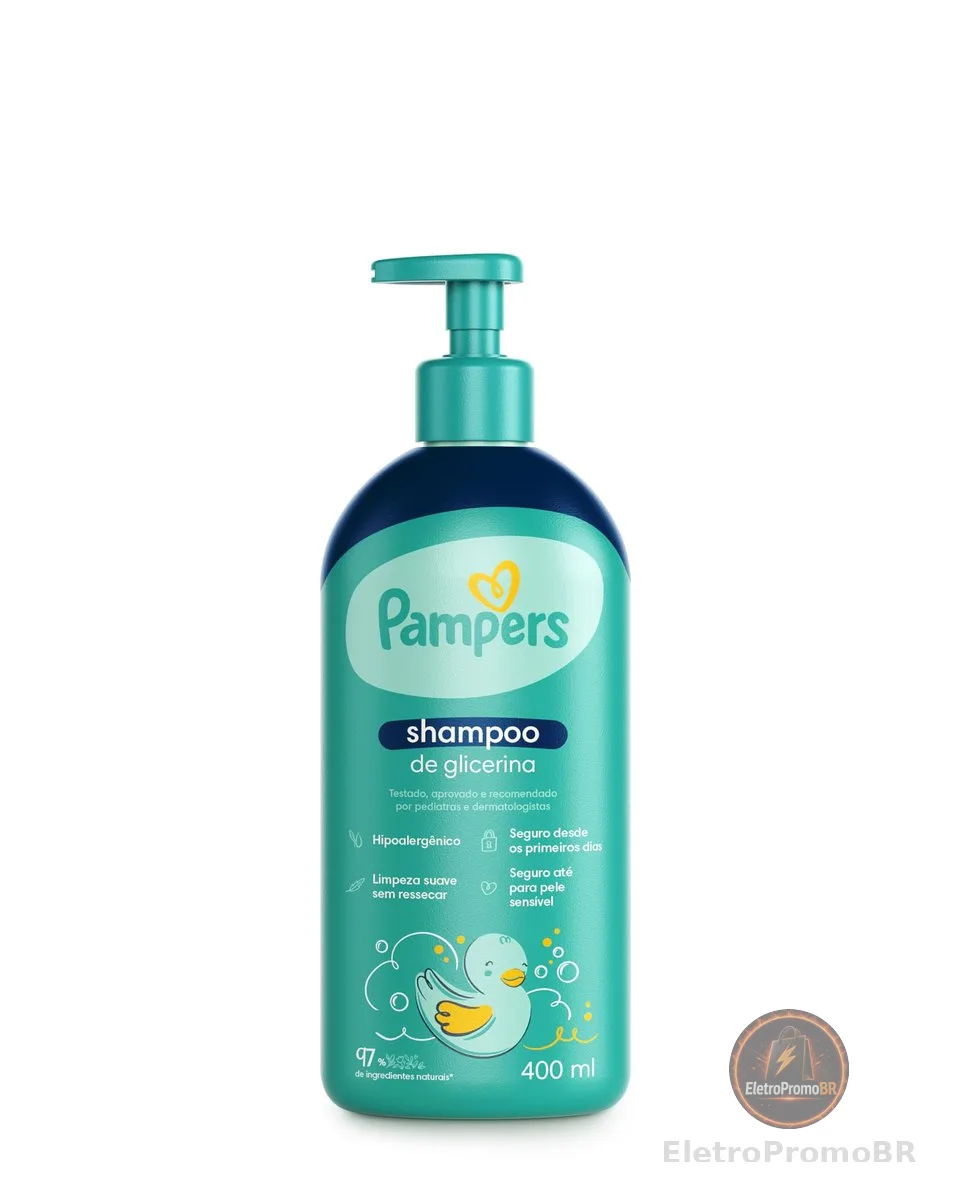 Pampers Shampoo Glicerina 400ml