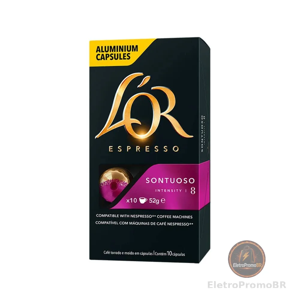 L'OR Café L'Or Cápsula Sontuoso - 1 Unidade Com 10 Cápsulas