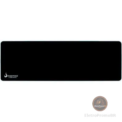 Mousepad Gamer Rise Mode Speed, Estendido (900x300mm), Costura Branca - RG-MP-06-ZW