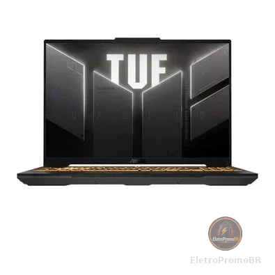 Notebook ASUS TUF Gaming F16 Intel Core 5 210H, RTX 4050, 8GB, 512GB  SSD, KeepOS,16.0" FHD, Mecha Gray - FX607VU-RL054
