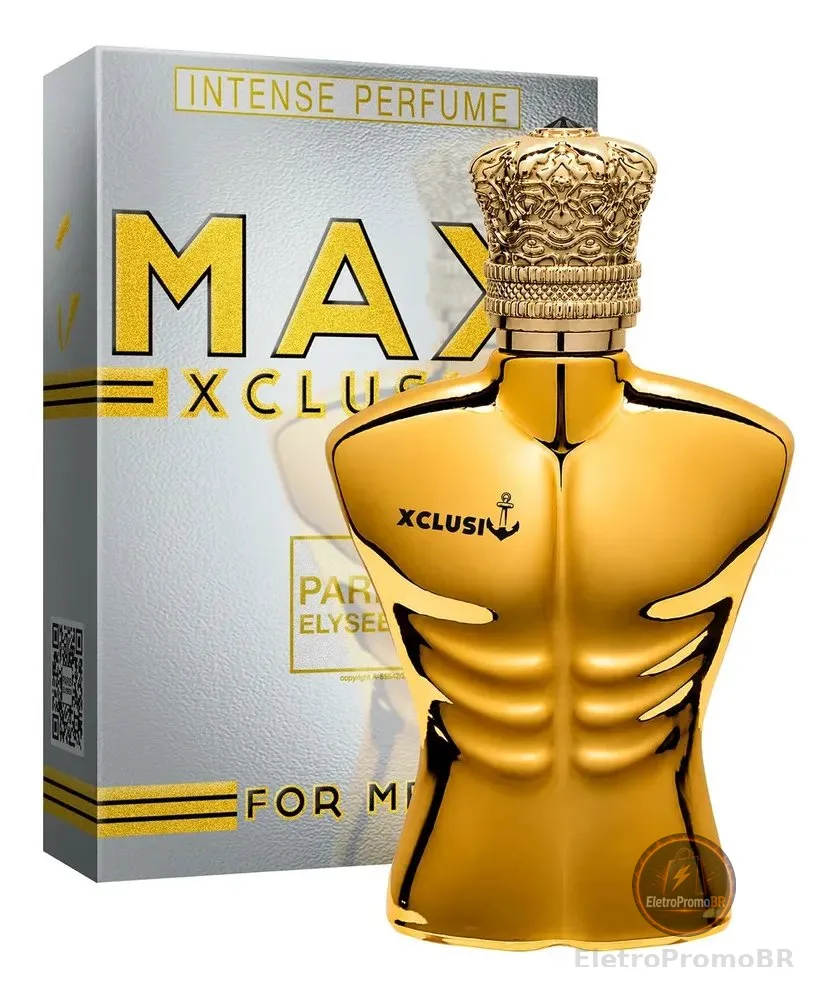 Perfume Max Xclusiv Paris Elysees Masculino Intense 100ml