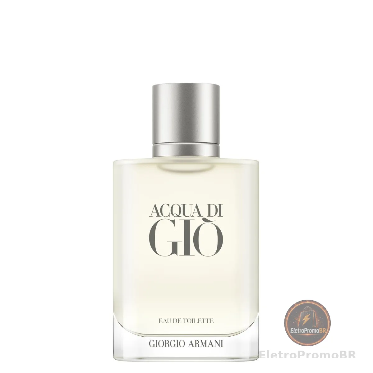 Armani Beauty, Acqua di Giò Eau de Toilette, Giorgio Armani, Perfume Masculino Refilável, Fragrância Cítrica, Aquática e Fresca com Notas de Bergamota, Cedro, Patchouli, Jasmim e Almíscar