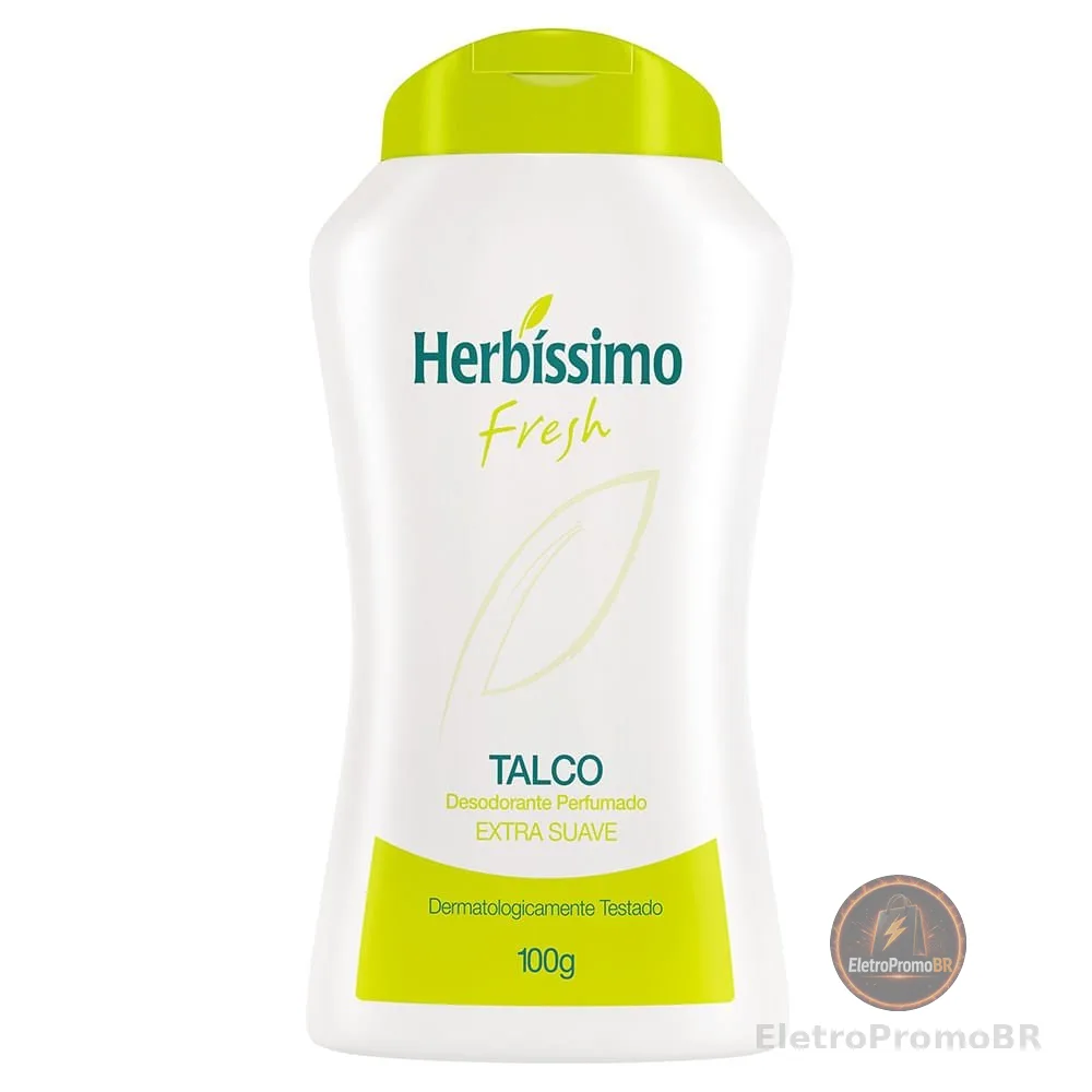 Talco Desodorante Herbissimo Fresh 100G