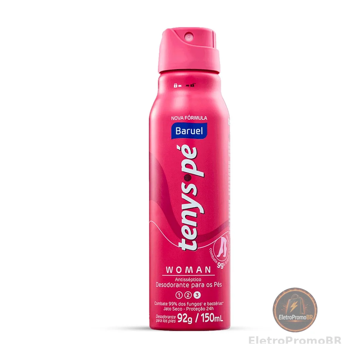Tenys Pé Baruel Woman Jato Seco 92g - Desodorante para os pés