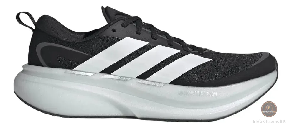 Tênis Masculino Supernova Glide adidas Preto Liso 40 Br