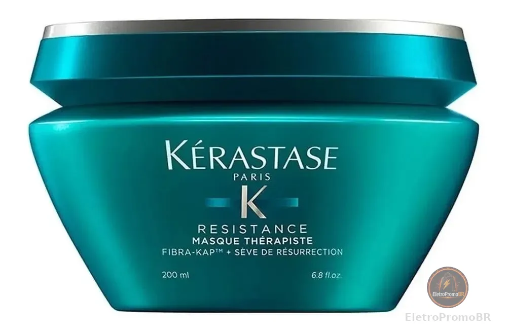 Máscara de Reconstrução Profunda para Cabelos Danificados, Força e Elasticidade Résistance Thérapiste Kérastase 200ml