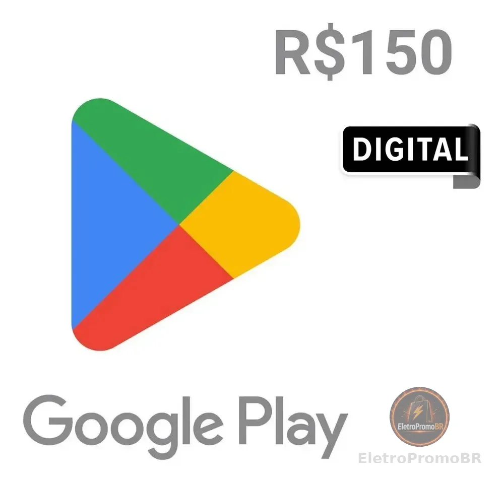Google Play Gift Card R$ 150 (Digital)