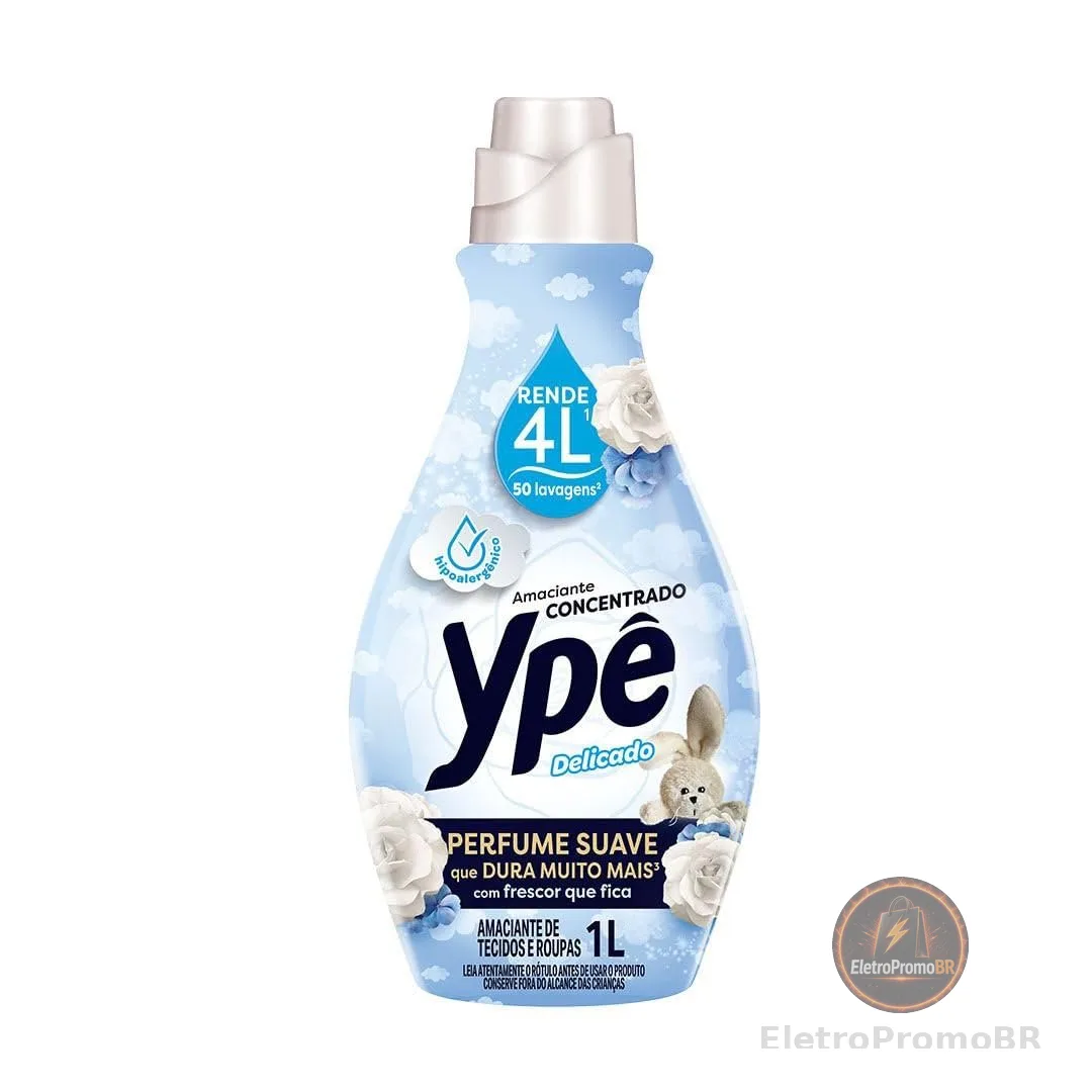 Ypê Amaciante Concentrado Delicado 1L